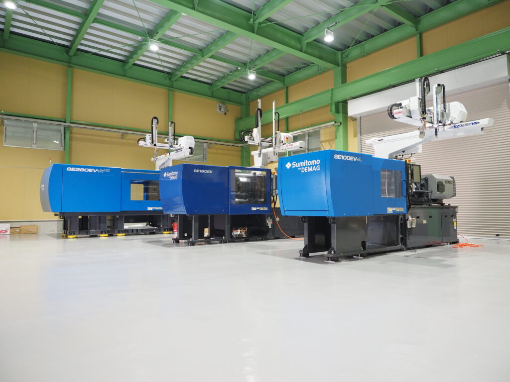 射出成形ラインのイメージ